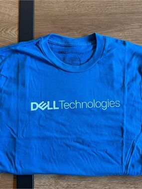 Dell Technologies Blue Short Sleeve Tee Shirt